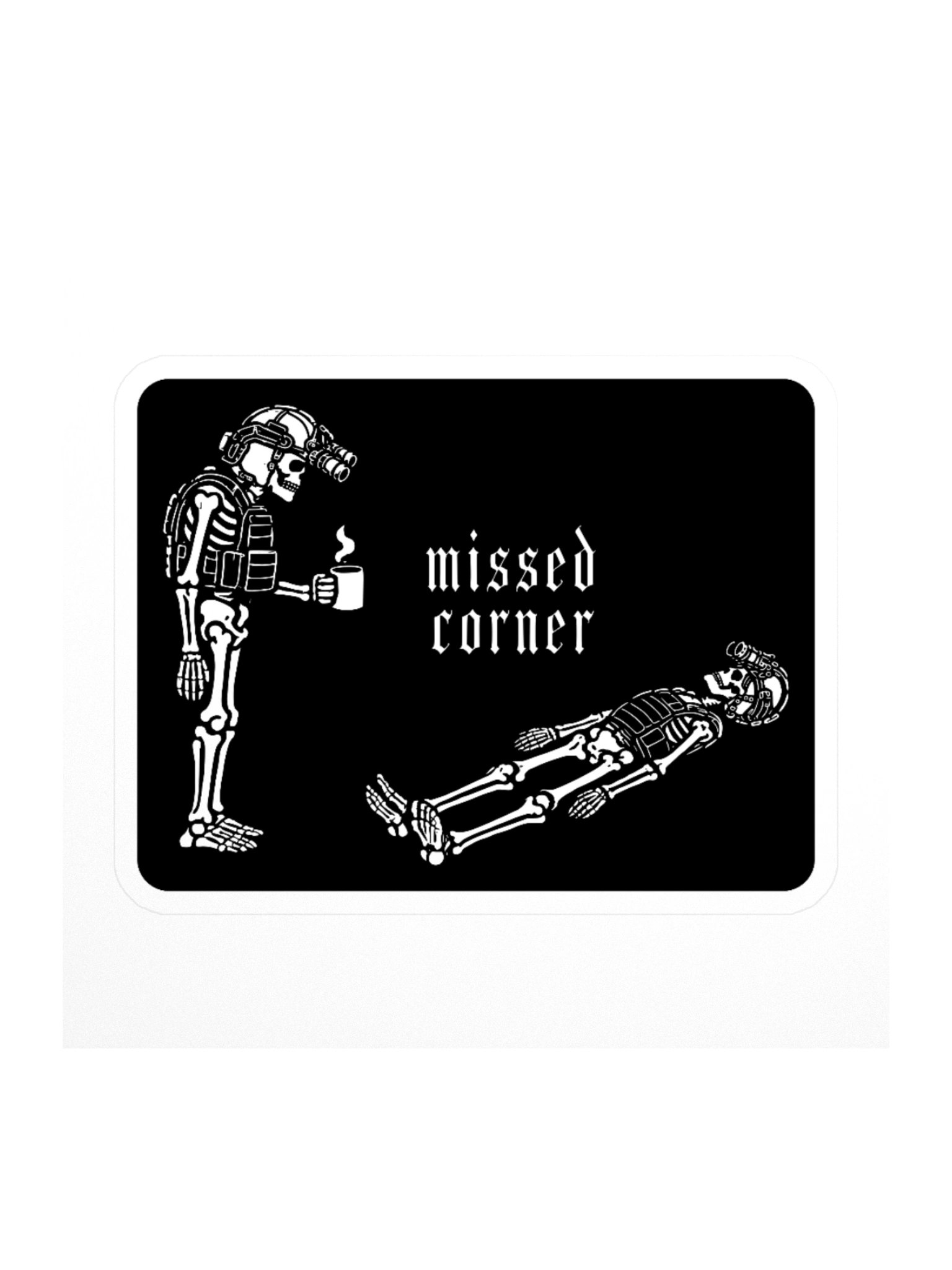 Missed Corner Sticker product image (2)
