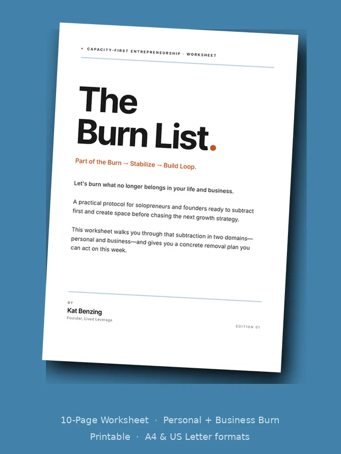 The Burn List 🔥 product image (1)