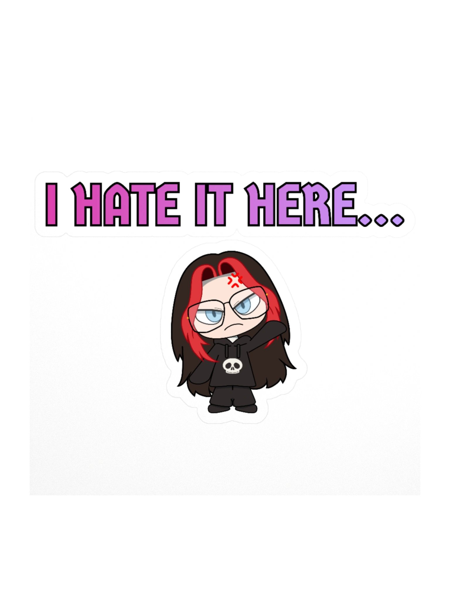 I Hate It Here Sticker product image (3)