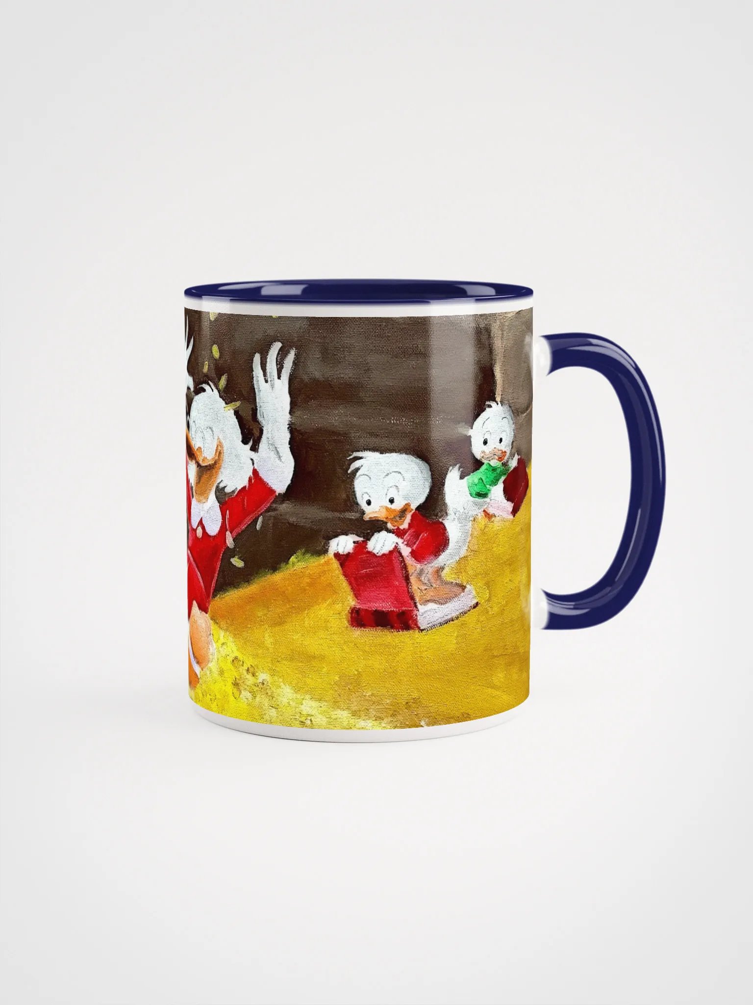 Rich Ducks Swimming in Money Ceramic Surprise Mug product image (4)