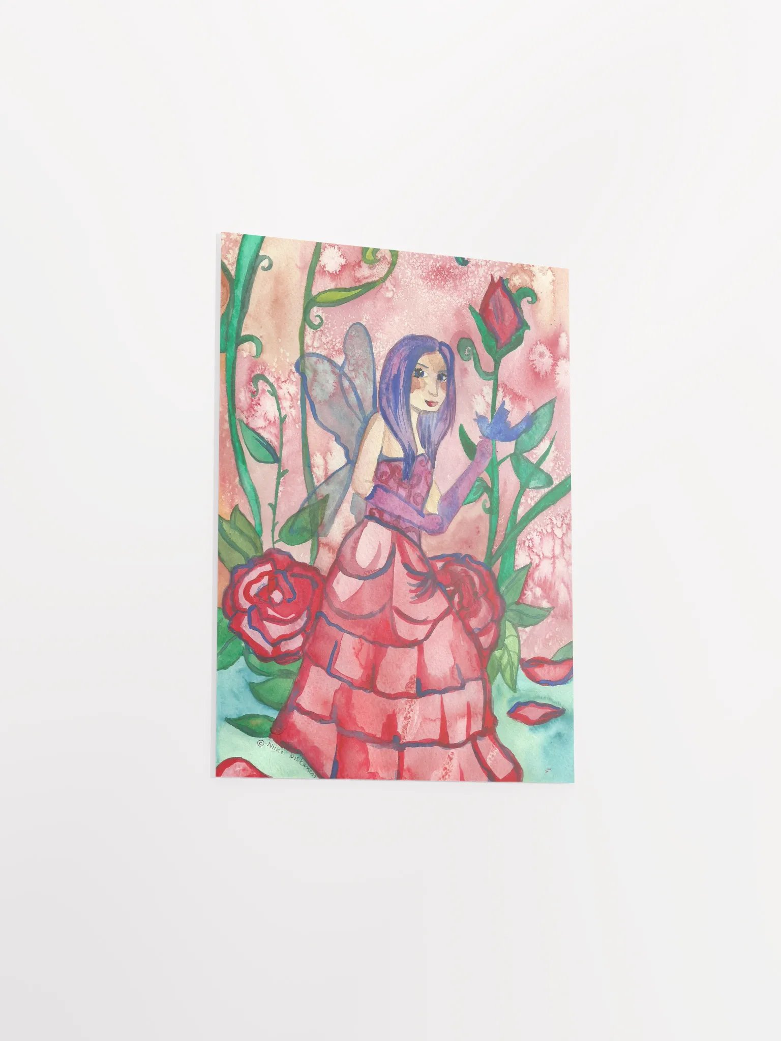 Fairy Of Roses Art Print product image (3)