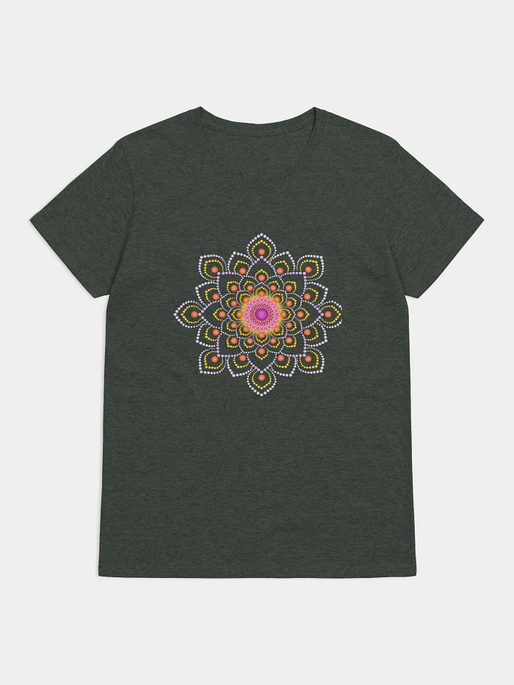 Simple Colorful Dot Mandala T-Shirt product image (1)