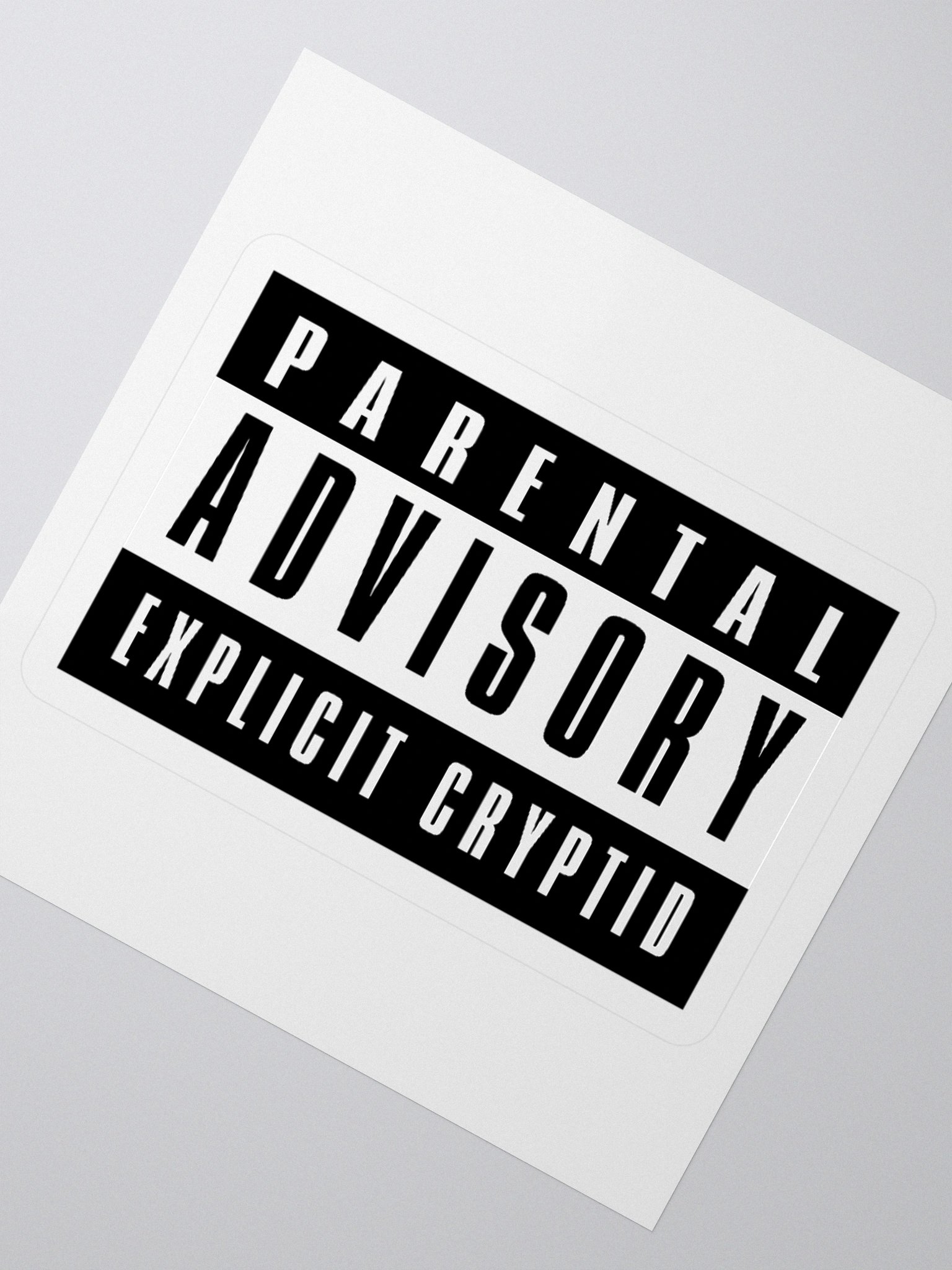 Explicit Cryptid Sticker product image (4)