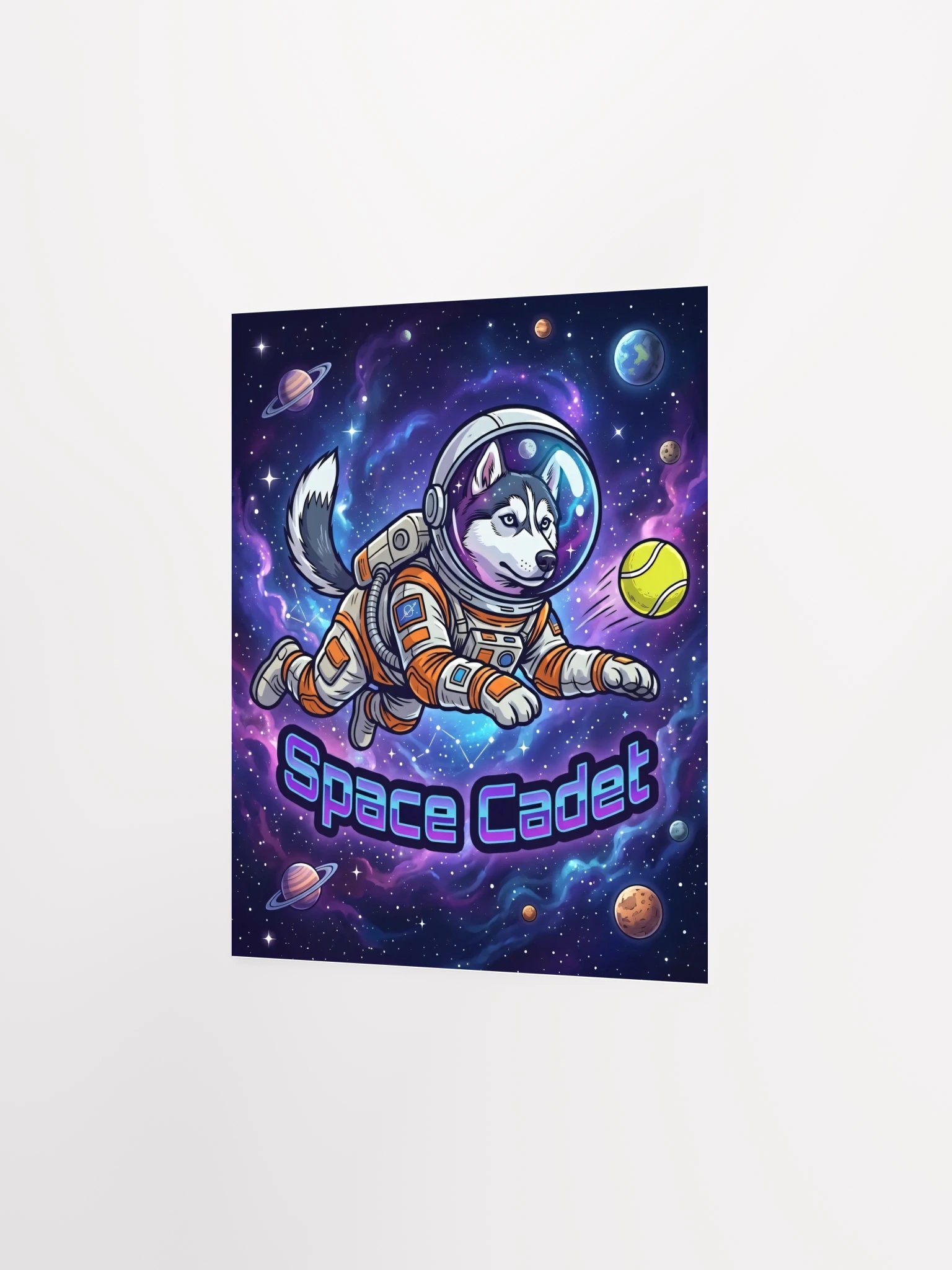 Space Cadet Husky Poster product image (26)