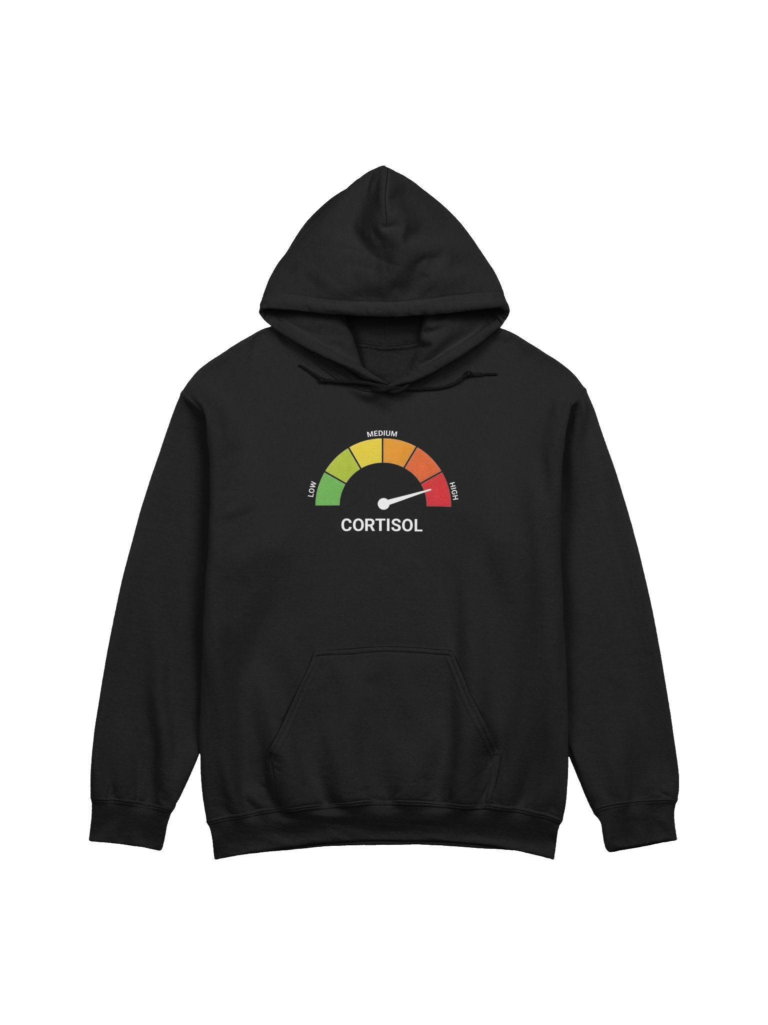 High Cortisol Hoodie Black product image (1)