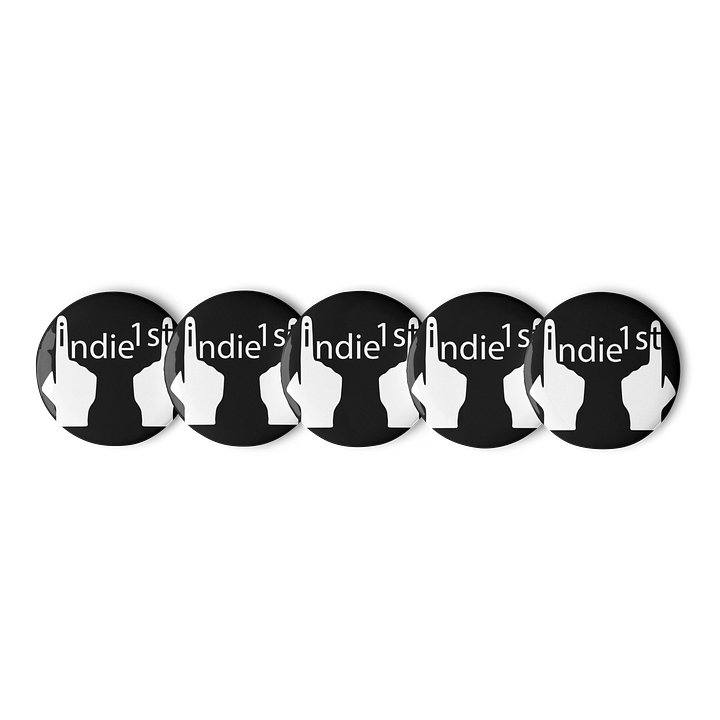 Indie 1st - Pins (Black) product image (1)