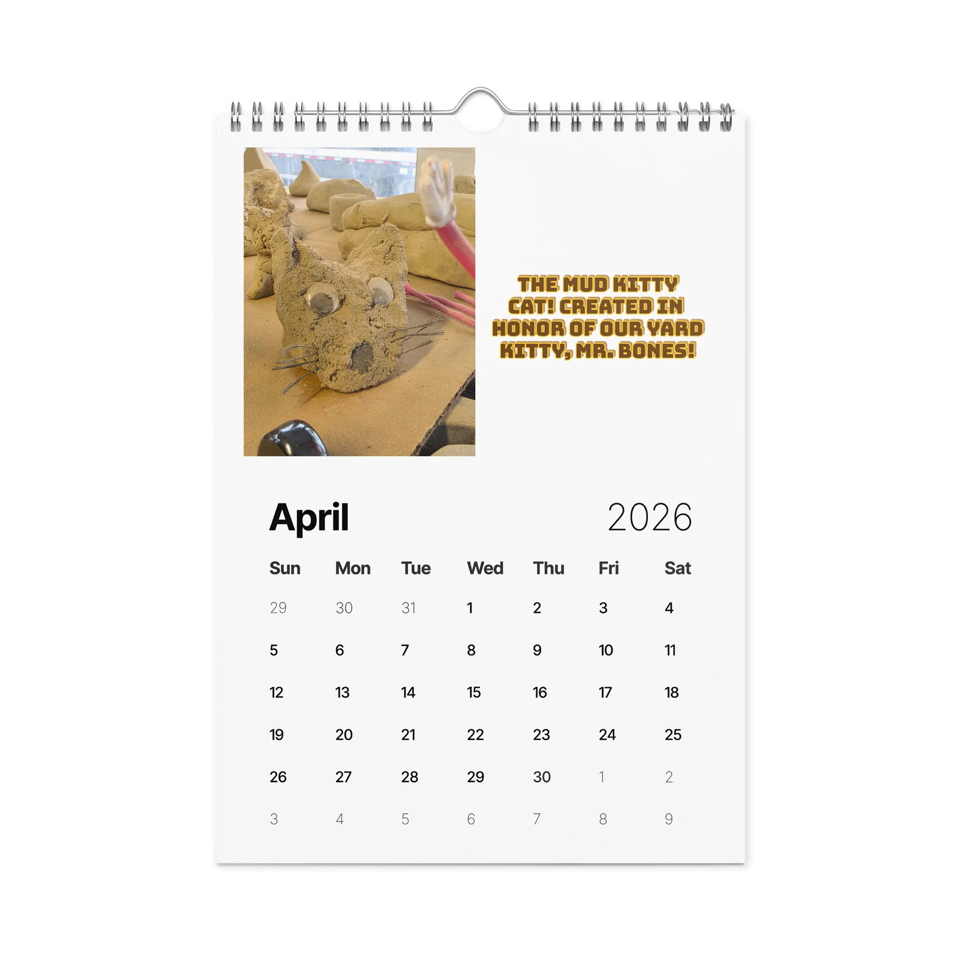Mud Museum Calendar product image (1)