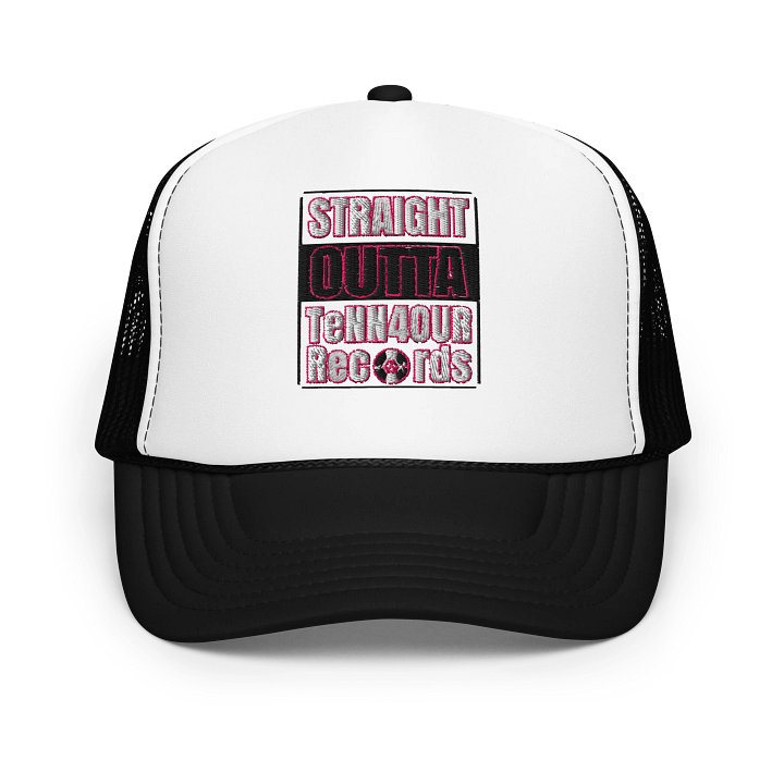 STRAIGHT OUTTA TENN4OUR RECORDS TRUCKER HAT product image (1)