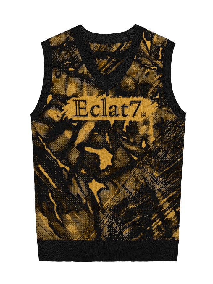 Eclat7 Spring Knit V-Neck Vest product image (3)
