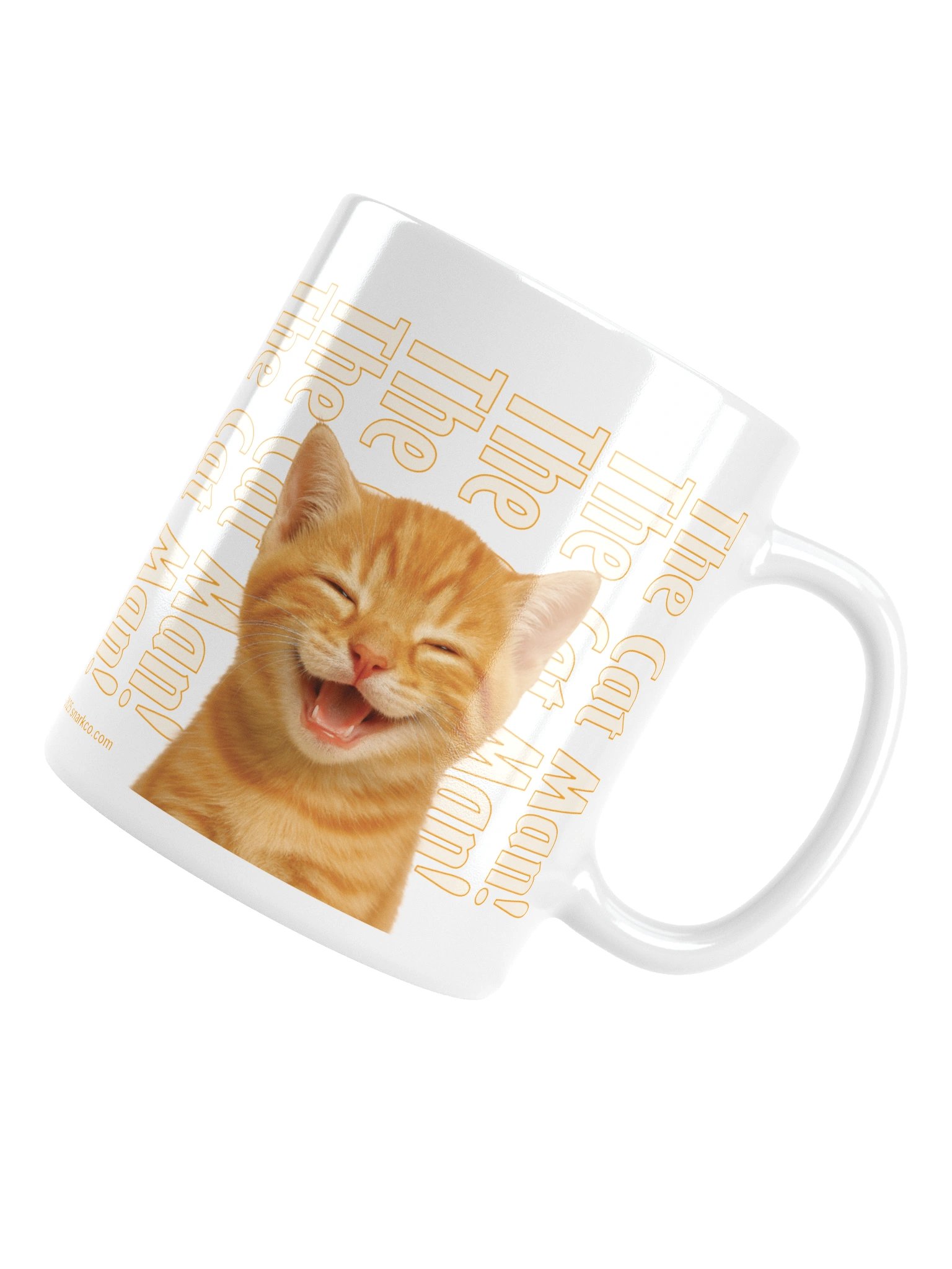 Mug: "The Cat Man!" with Beautiful Orange Tabby cat image. product image (6)