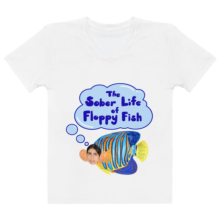 Women's Sober Floppy Fish Classy not Flashy T-Shirt product image (1)