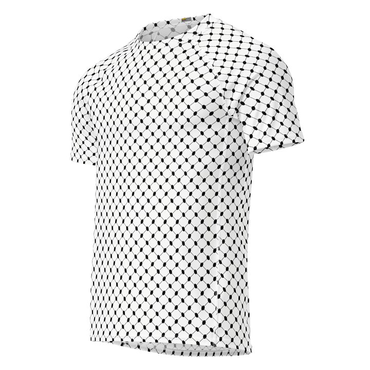 Keffiyeh Men's Short Sleeve Rash Guard Shirt product image (1)