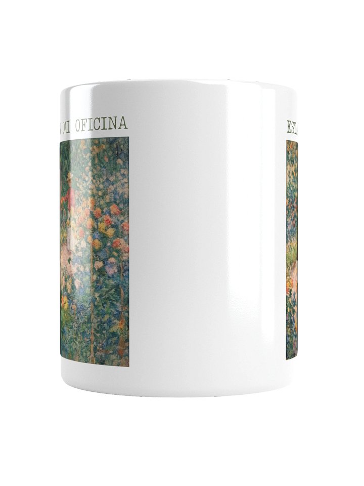 Taza Estaré en Mi Oficina | Taza Floral Vintage para Jardinera | Regalo Original para Amantes del Jardín product image (2)