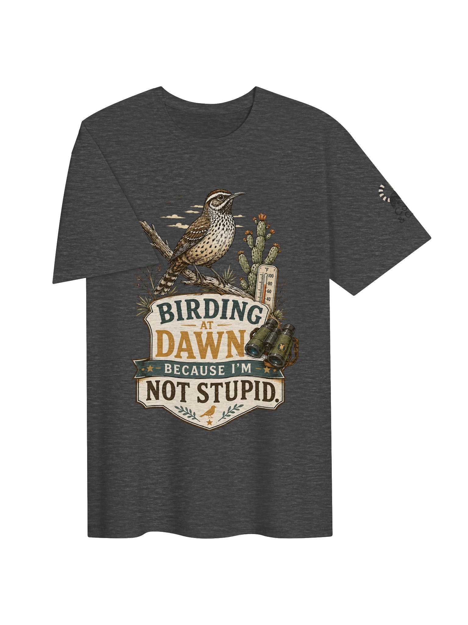 Birding at Dawn Funny Vintage Tee product image (23)