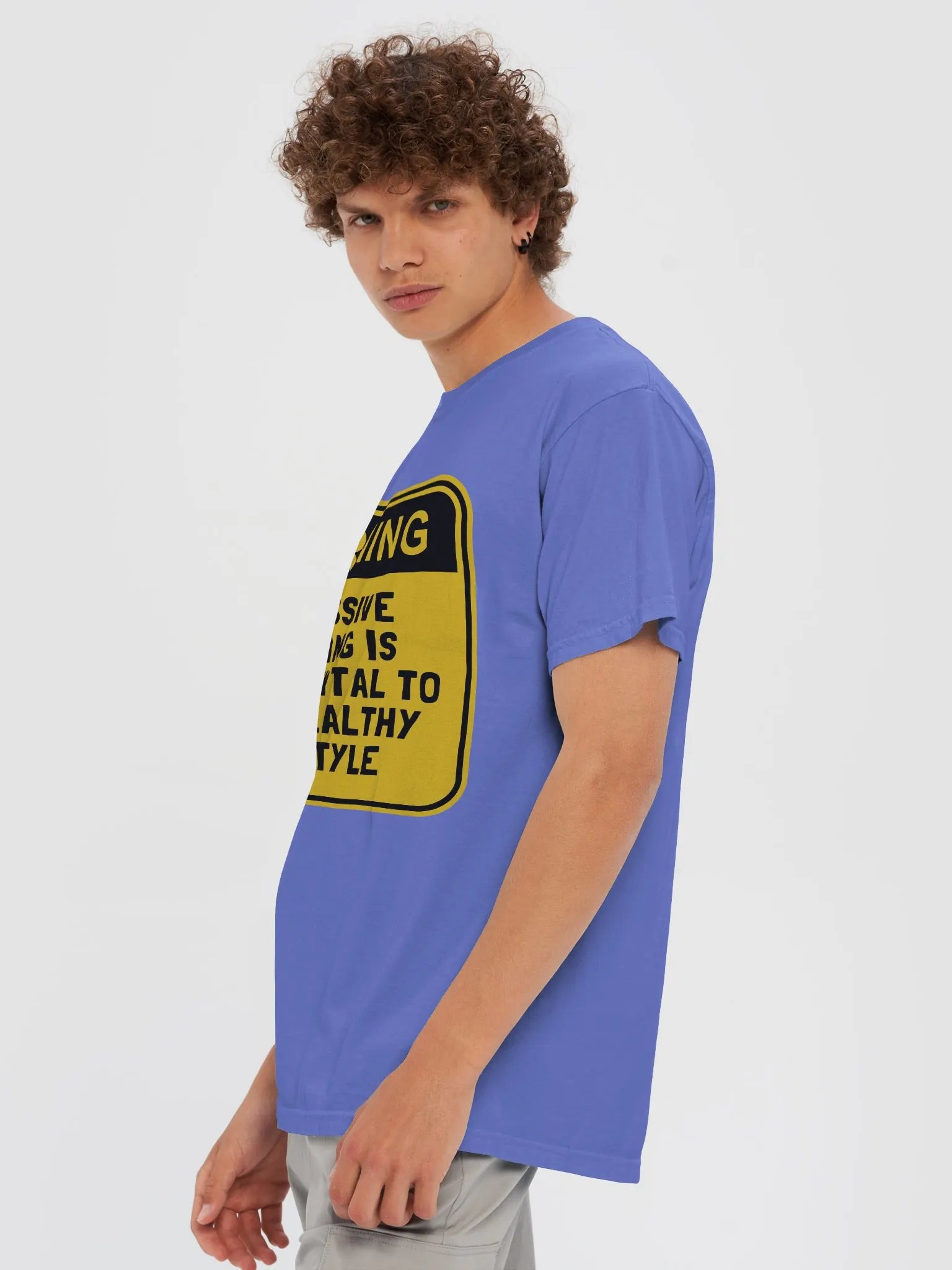 Warning: Excessive Running Tee product image (4)