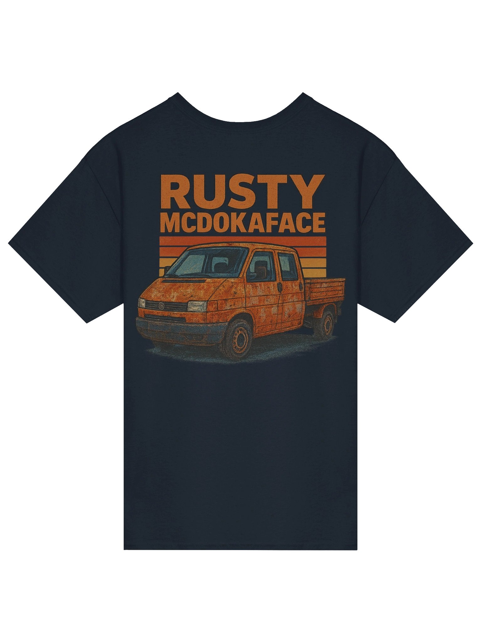 rusty mcdokaface tshirt product image (3)