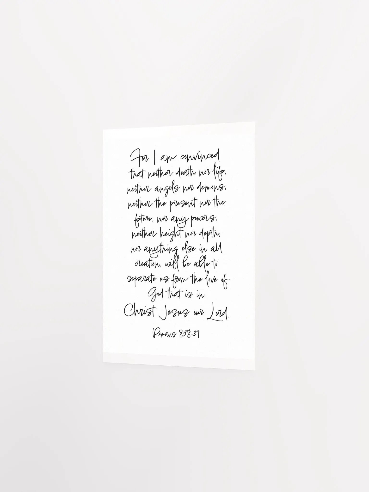 Nothing Can Separate us from the Love of God - Print product image (2)