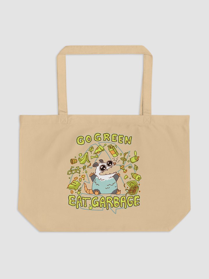 Go Green Eat Garbage! Double sided Tote product image (1)