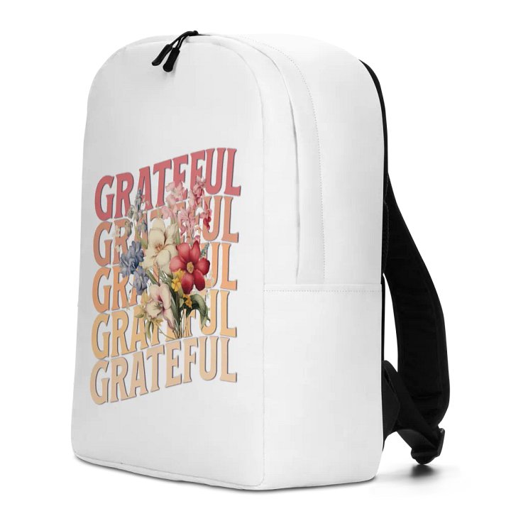 Grateful Blooms All-Over Backpack product image (2)