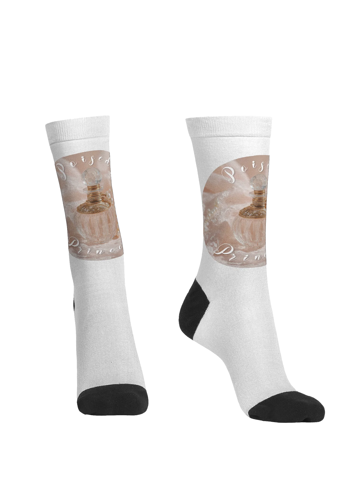 Luxe Perfume Bottle Crew Socks product image (2)