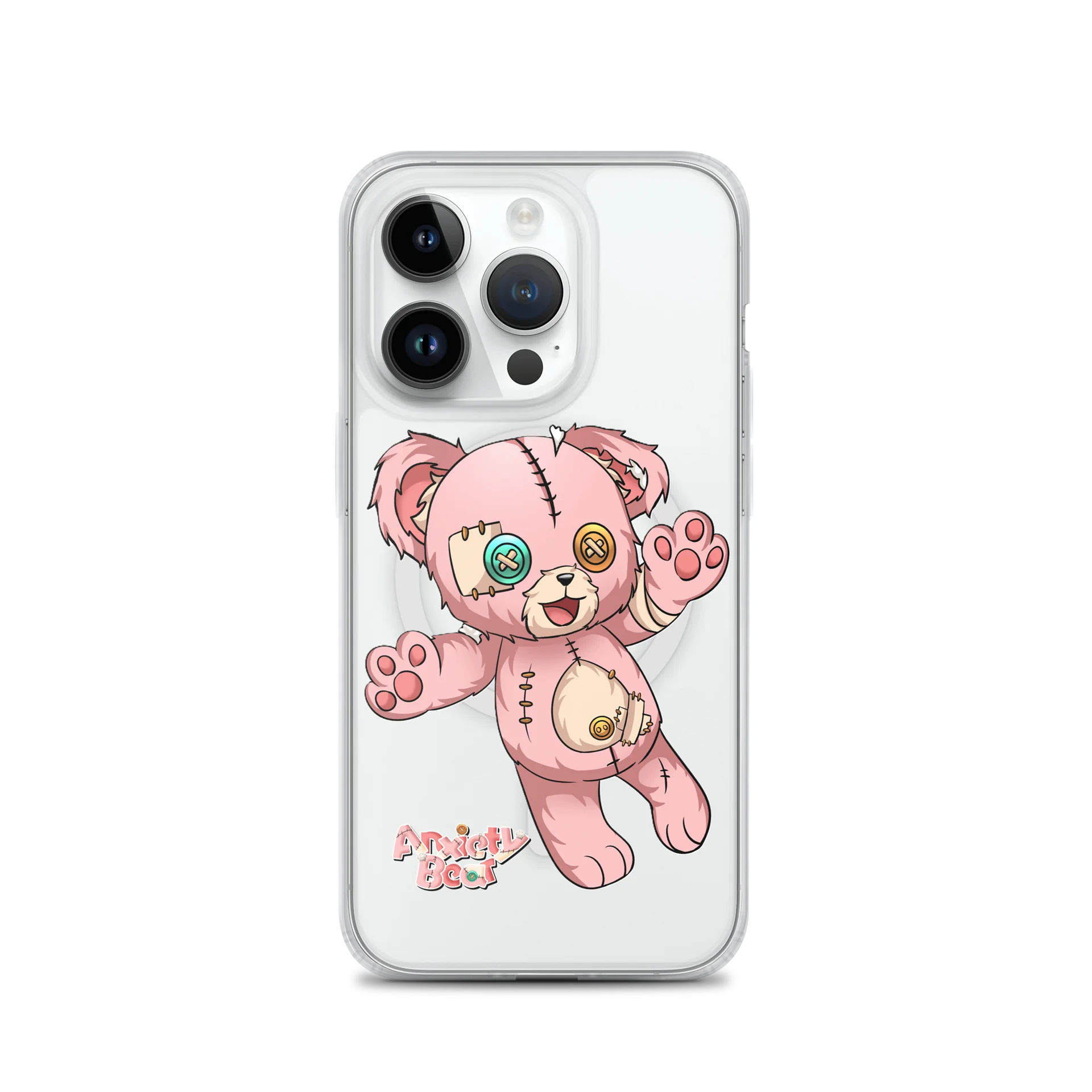 Anxiety Bear Phone Case product image (3)