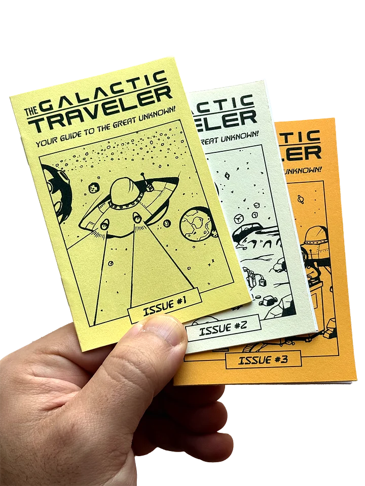 The Galactic Traveler Trilogy, Issues #1-3 product image (2)