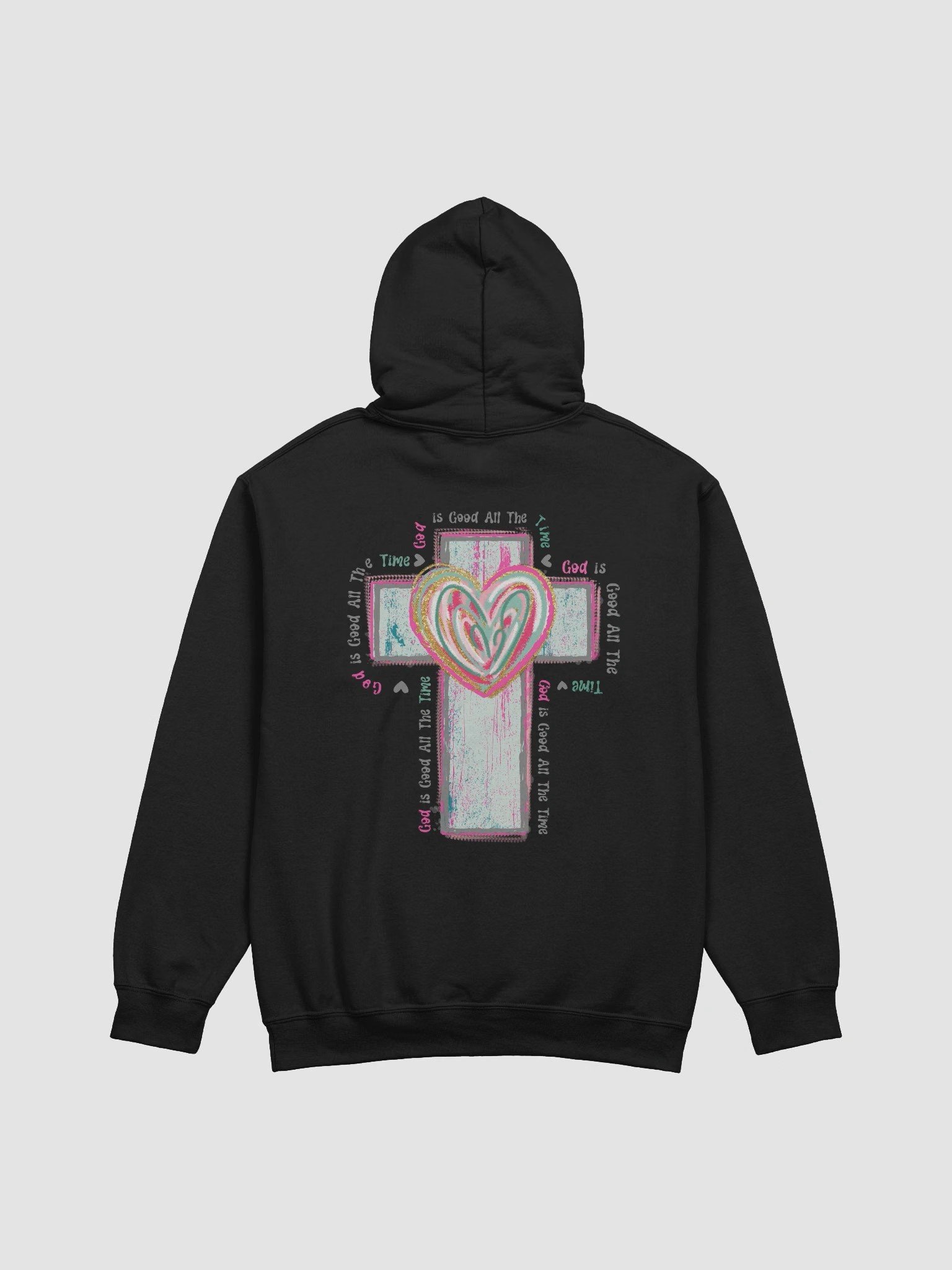 Pastel Love Cross Hoodie product image (3)