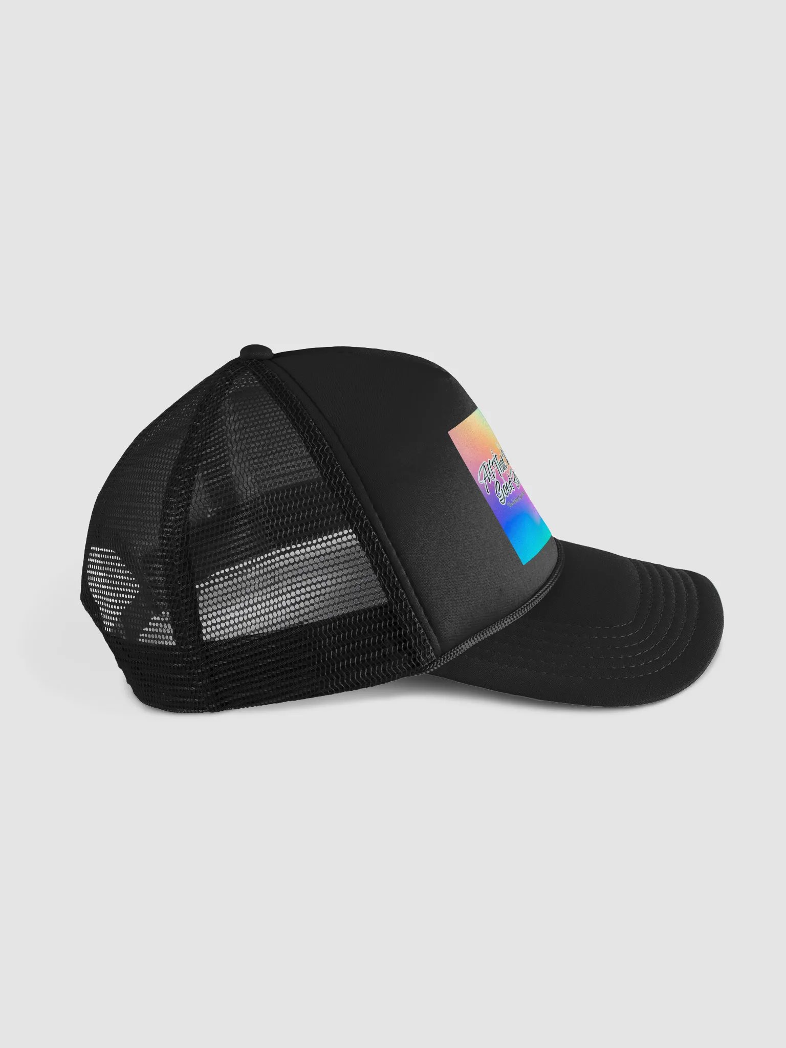 All That Happy Good Stuff Foam Trucker Hat product image (3)