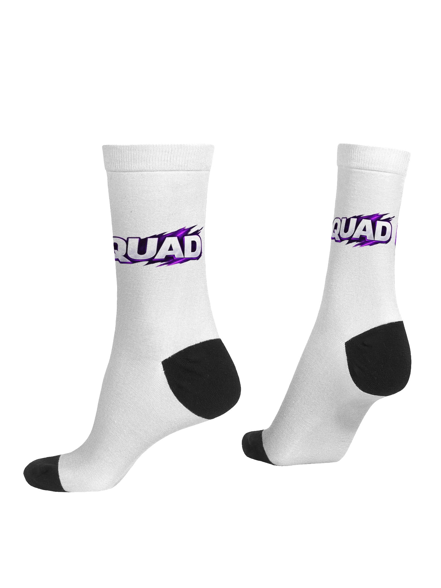 KOPOSQUAD Crew Socks – White product image (4)