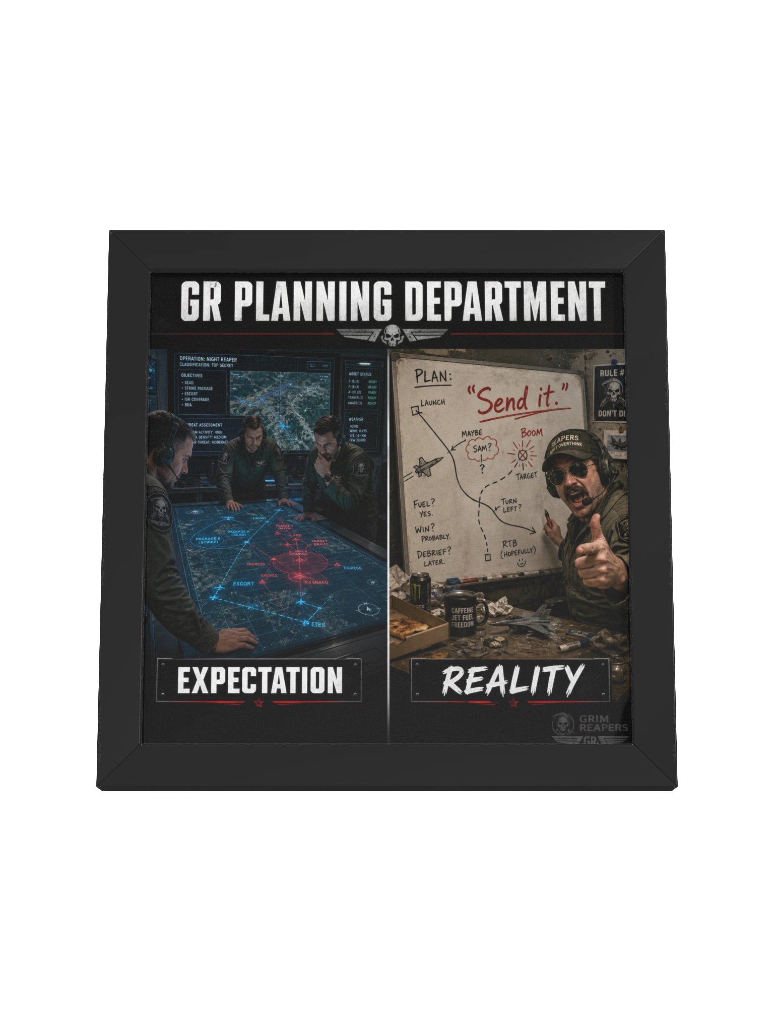GR Planning Department Framed Poster product image (2)