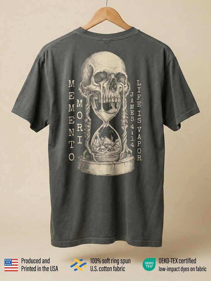 Memento Mori — Mortality Tee | Heavyweight product image (1)