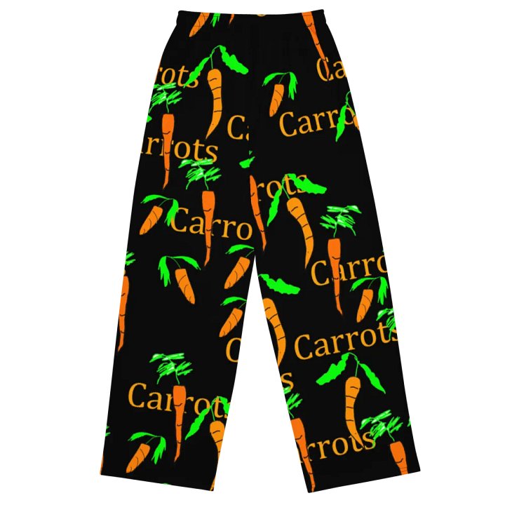 Carrots Pattern Wideleg Pants product image (1)