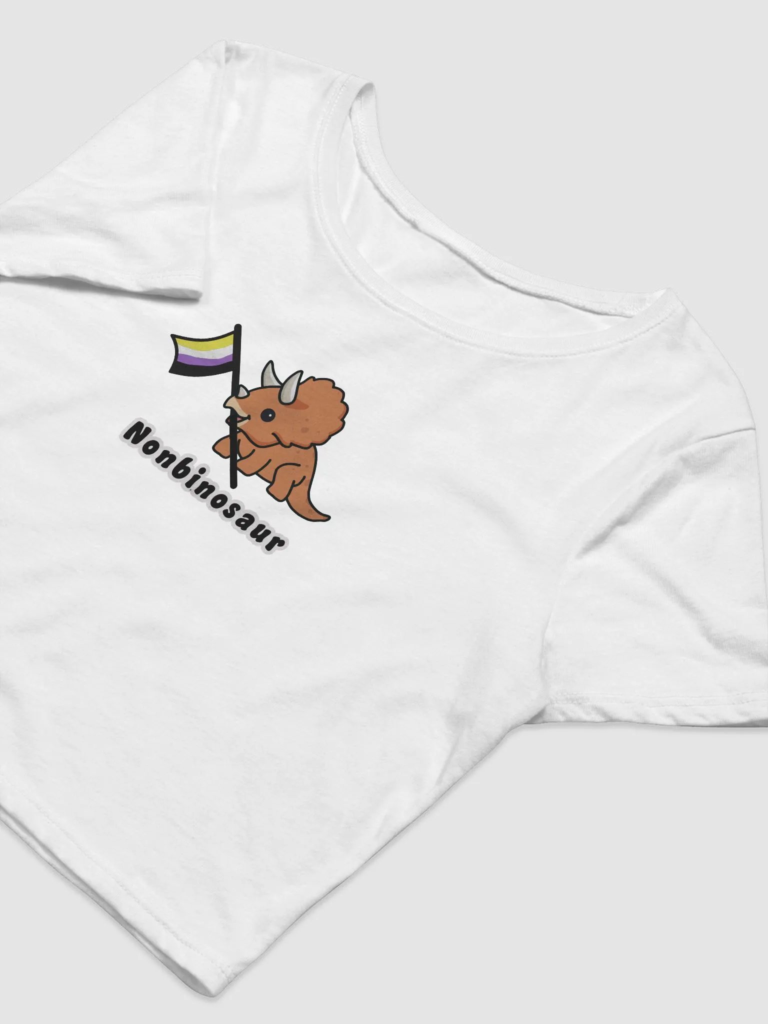 Nonbinosaur Cropped Tee product image (3)