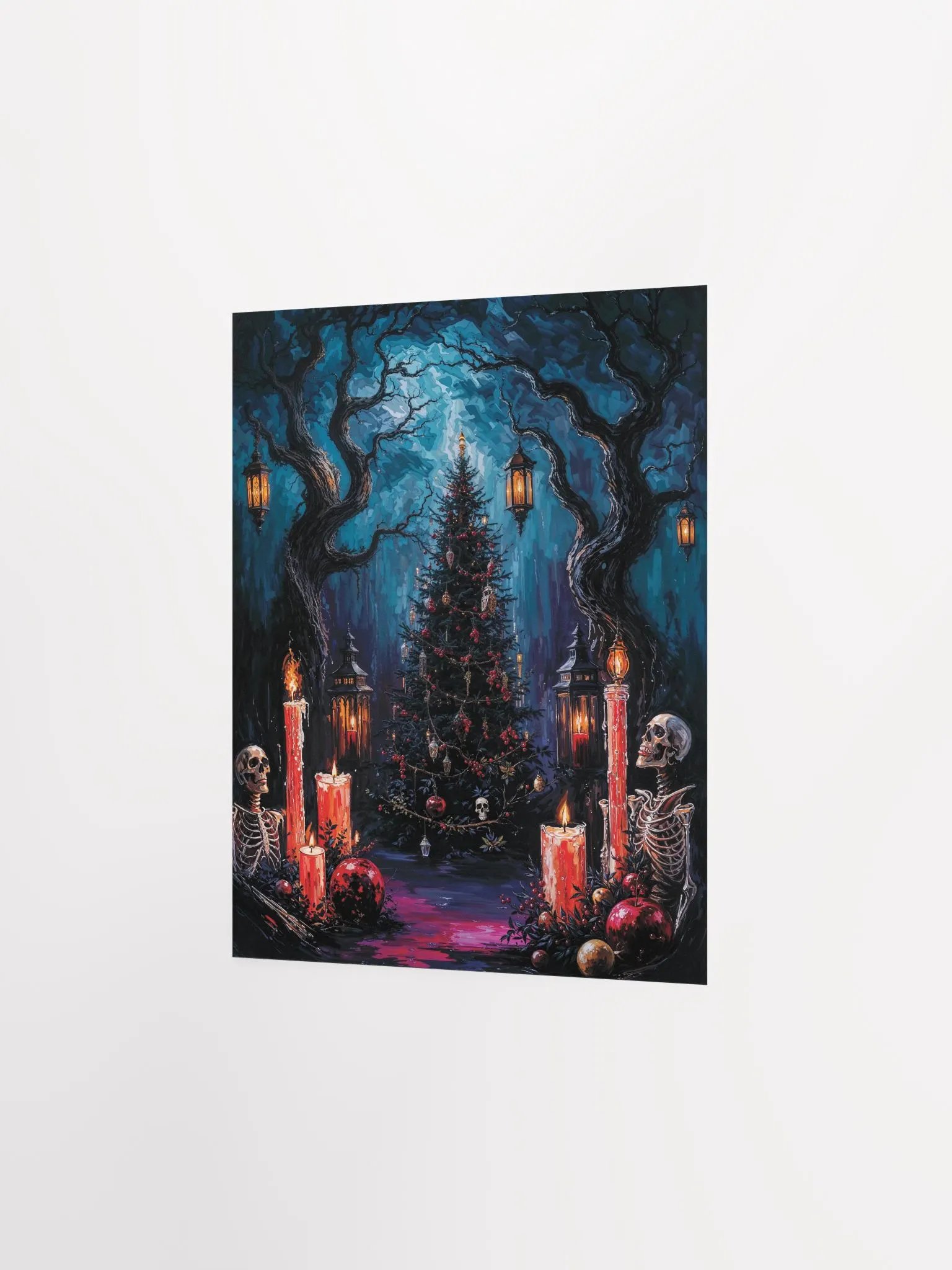 Gothic Christmas Tree Poster product image (9)
