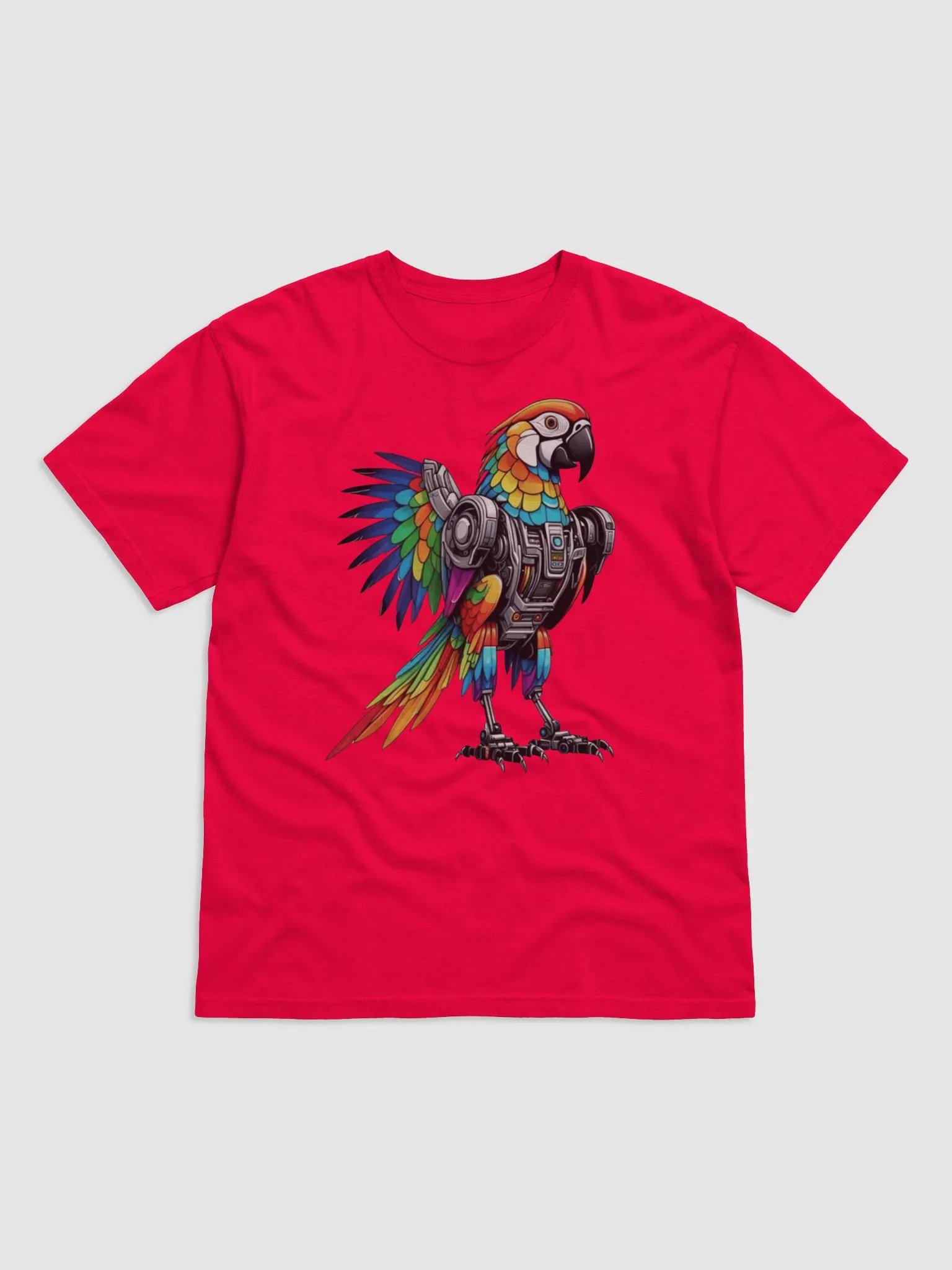 Macaw Robot T Shirt product image (73)