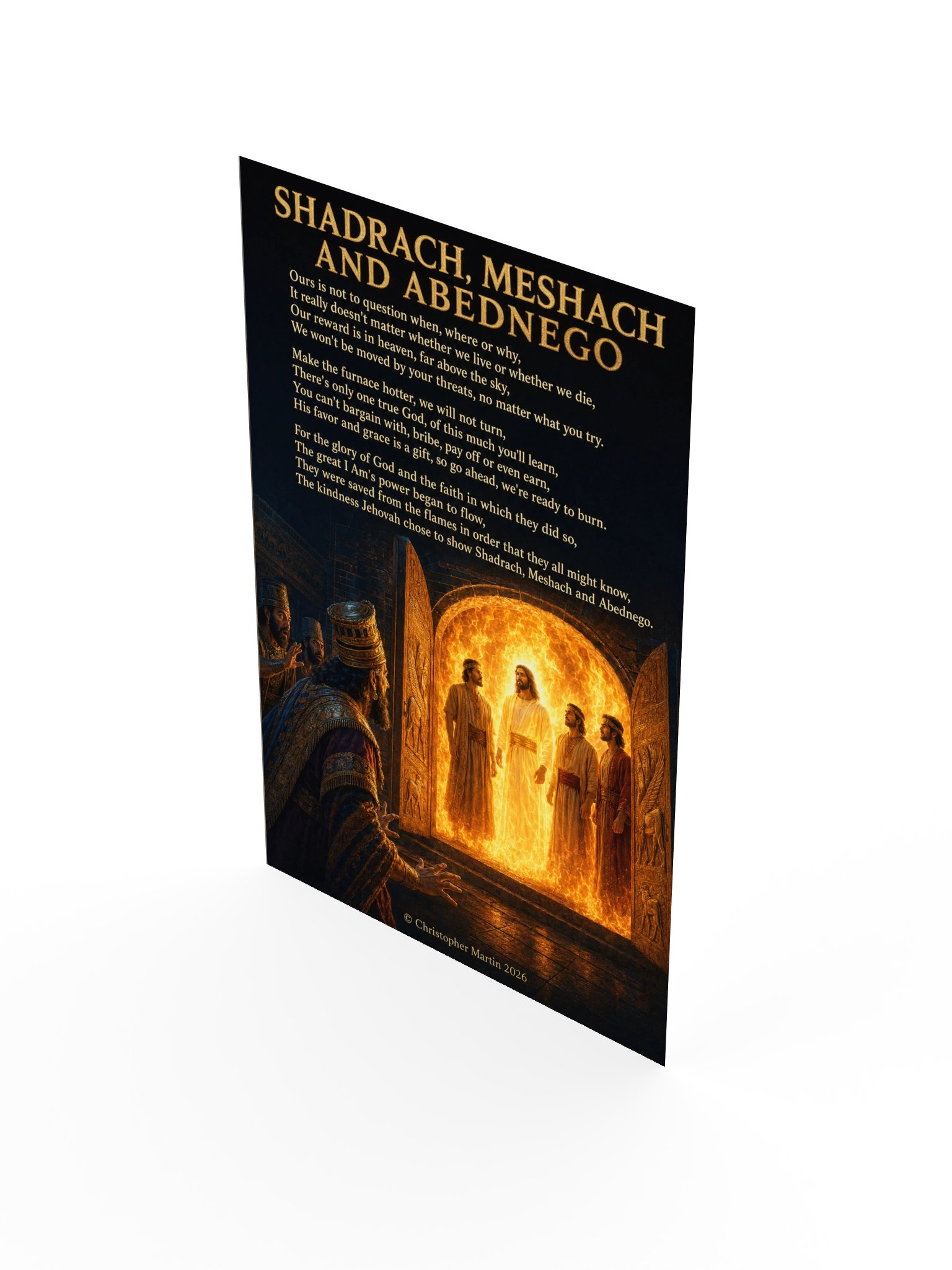 Shdrach, Meshach and Abednego product image (3)