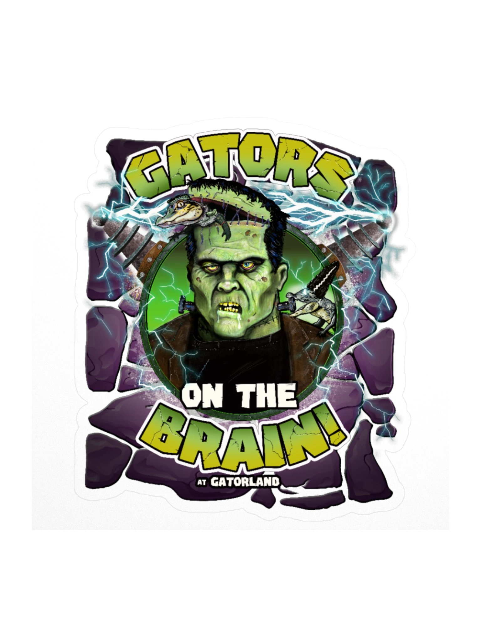 Gators on the Brain Stickers product image (3)