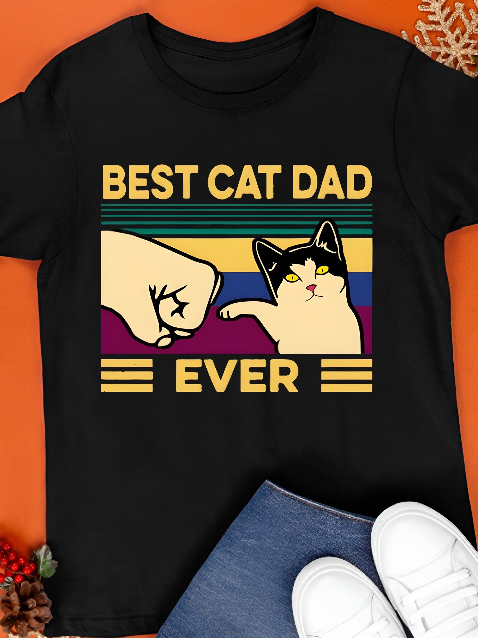 Best Cat Dad Ever Shirt product image (1)