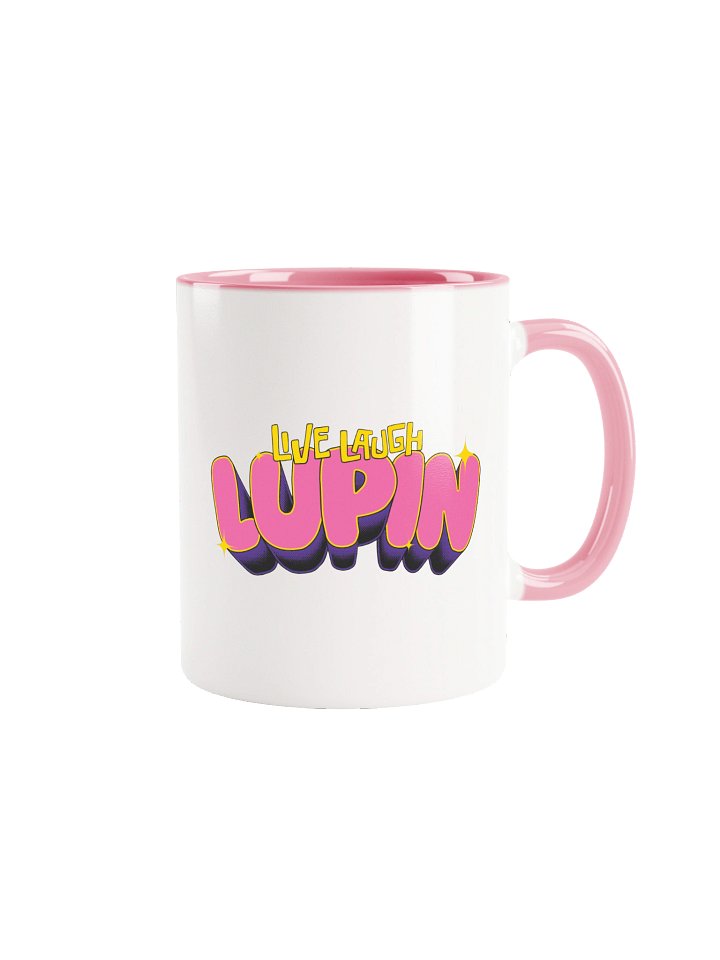 Live Laugh Lupin Ceramic Mug product image (1)