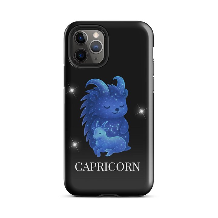 Zodiac hedgie Capricorn iPhone phone case product image (2)