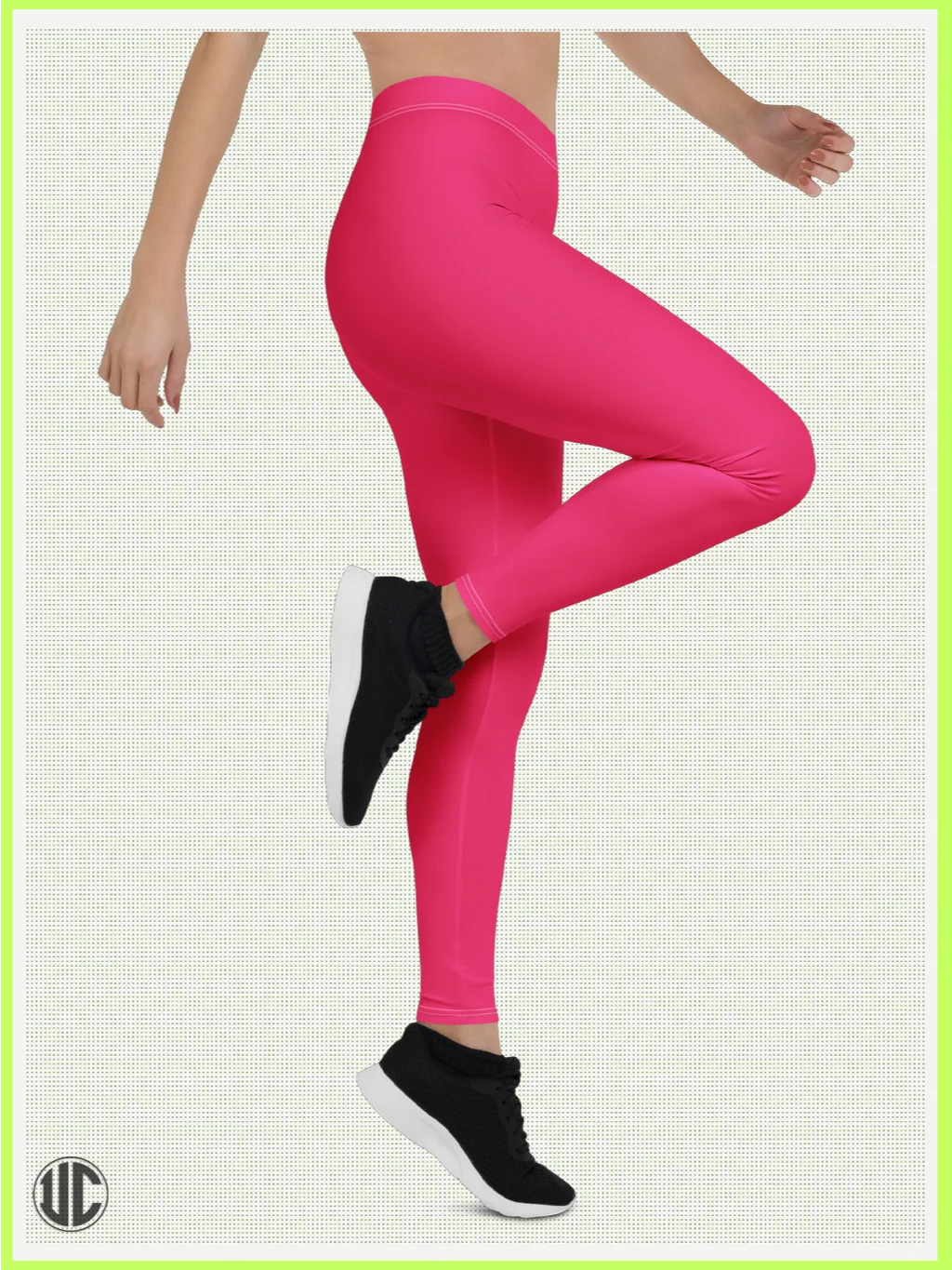 Power Pink – Women’s Leggings product image (3)