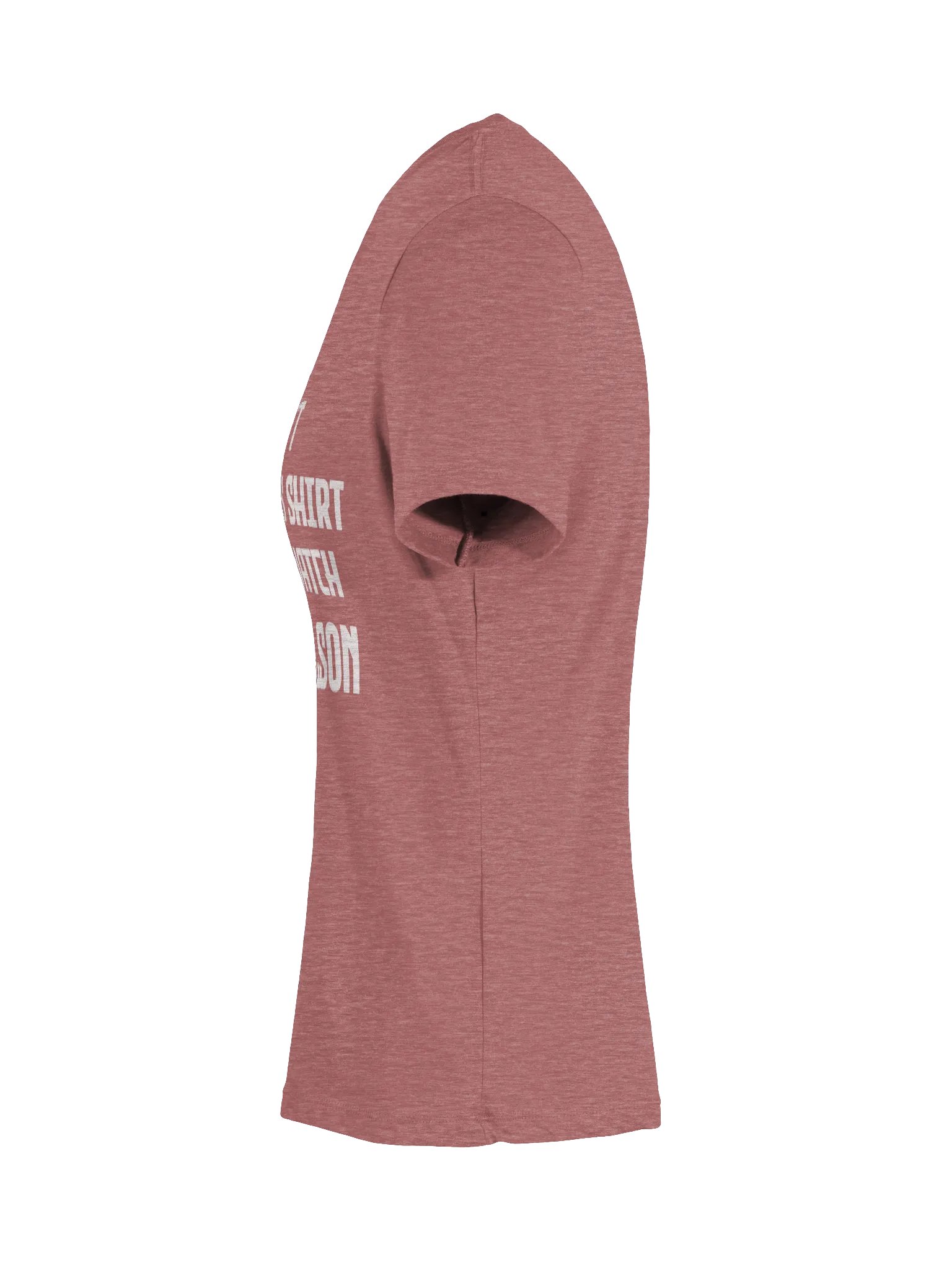 I Don't Wear This Women's V-Neck (White Text) product image (48)