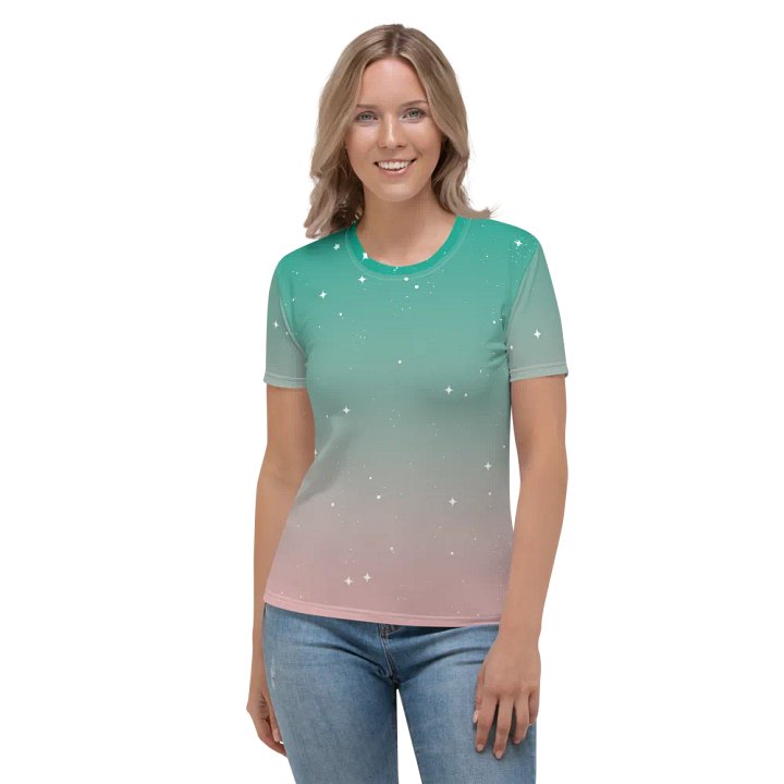 Starry Sky Sunset Women's T-Shirt product image (1)