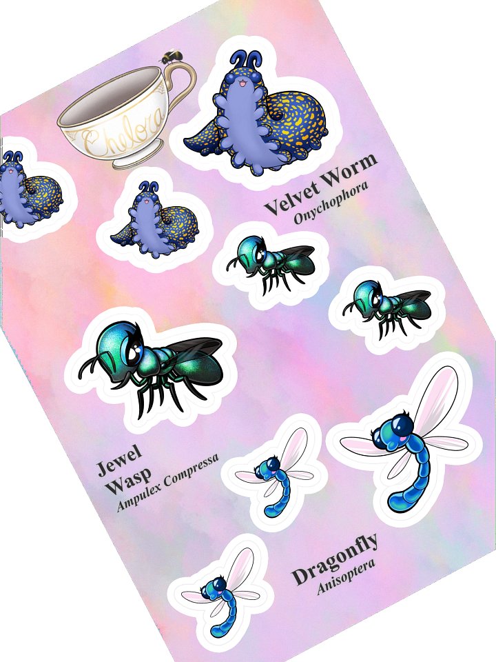 Buggie Badges 4 - Blue product image (1)