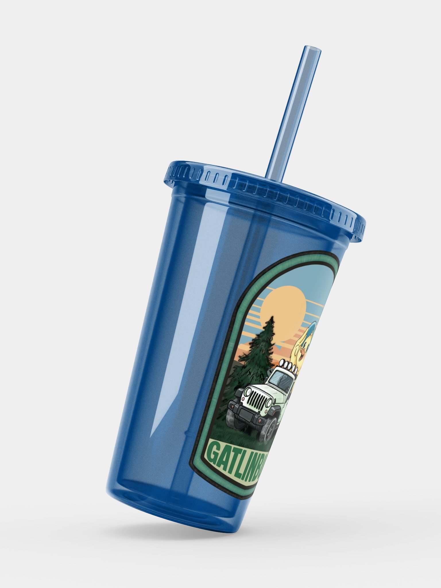 Gatlinburg Jeep Invasion Duck Tumbler — Event Edition product image (2)