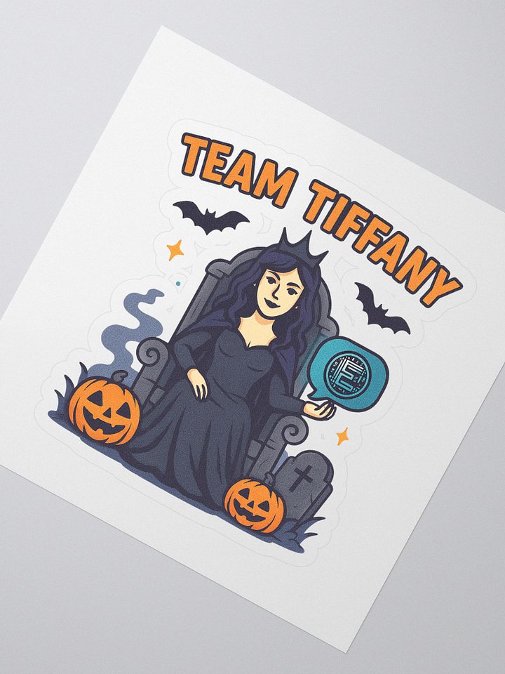 Team Tiffany Kiss Cut Stickers product image (2)