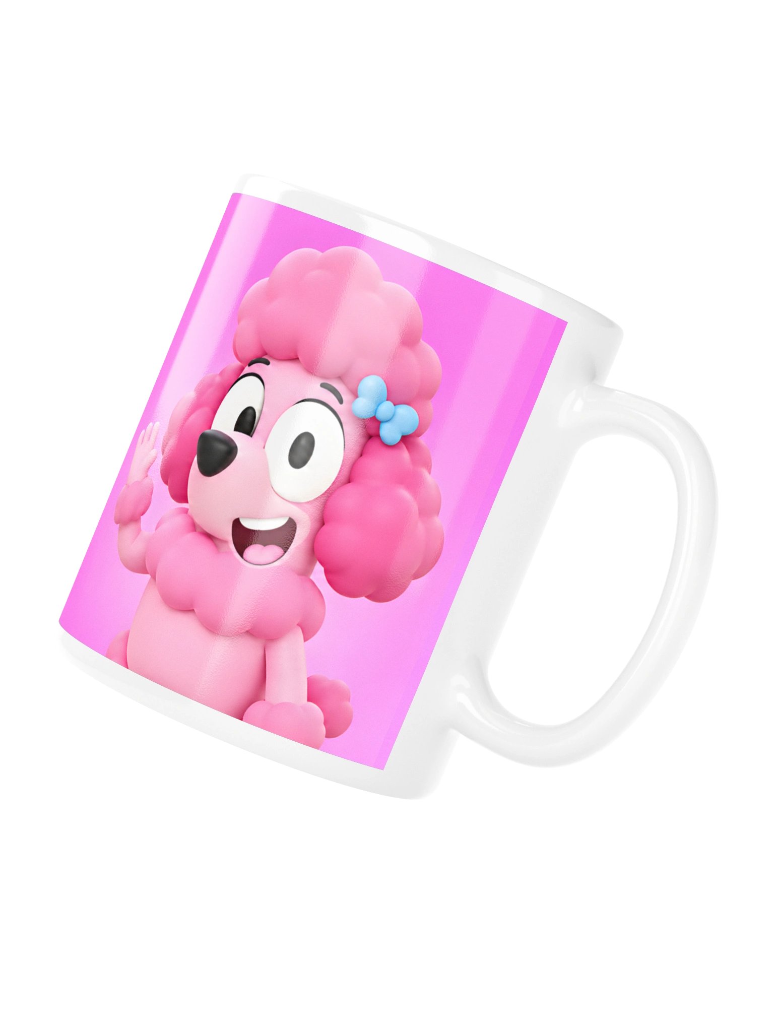 Pink Puppy - Premium White Glossy Mug product image (4)