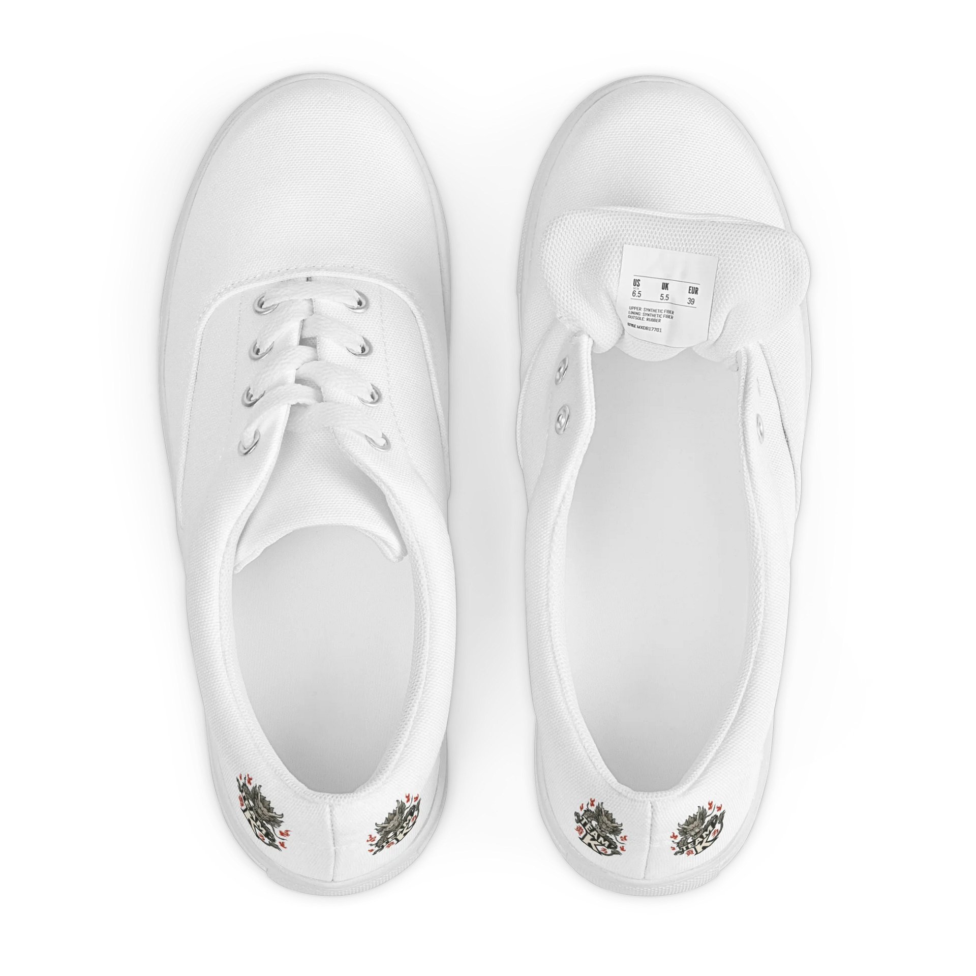 Team K China Men's Lace-Up Canvas Shoes product image (6)