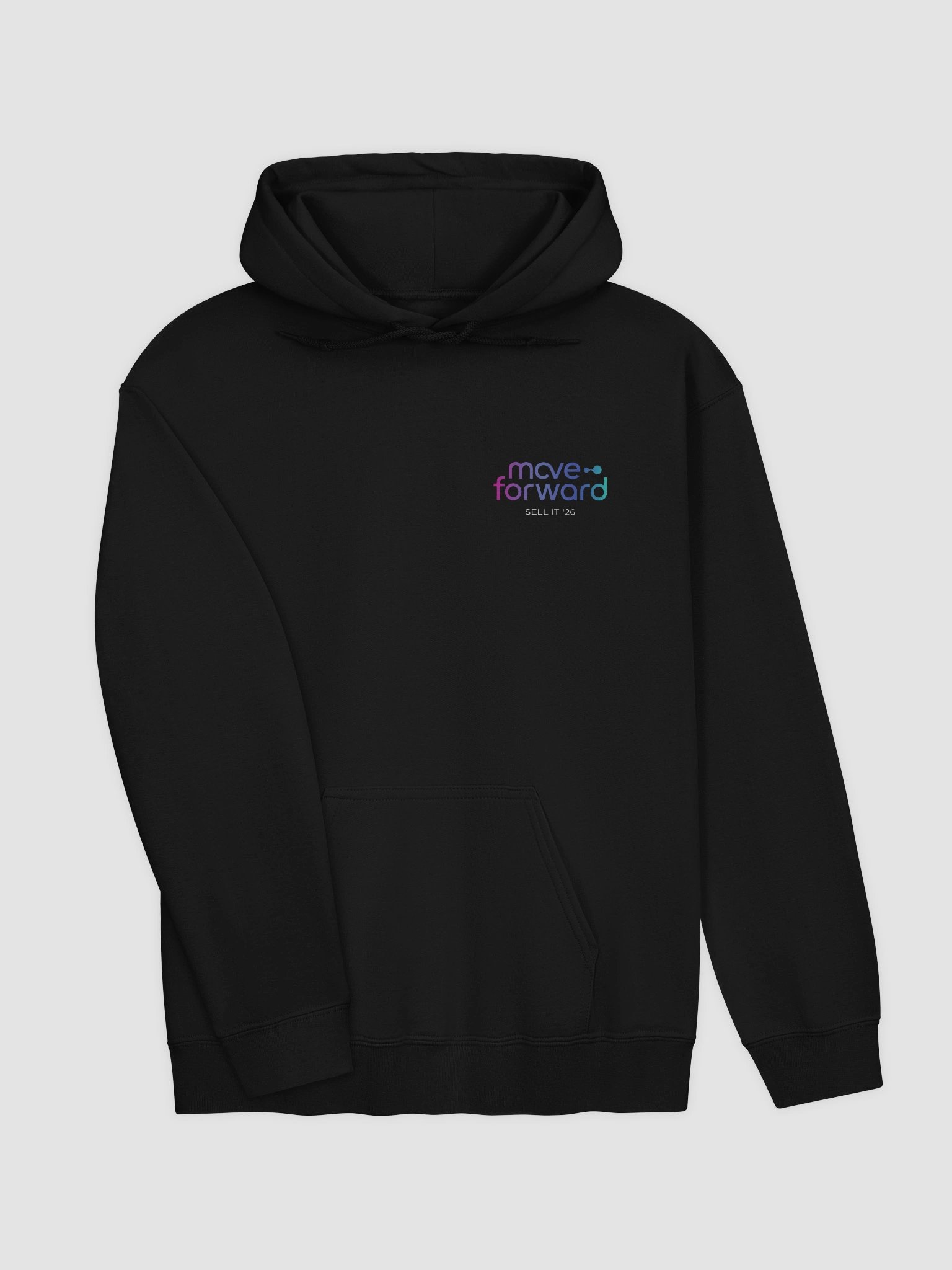 Move Forward Black Hoodie product image (3)