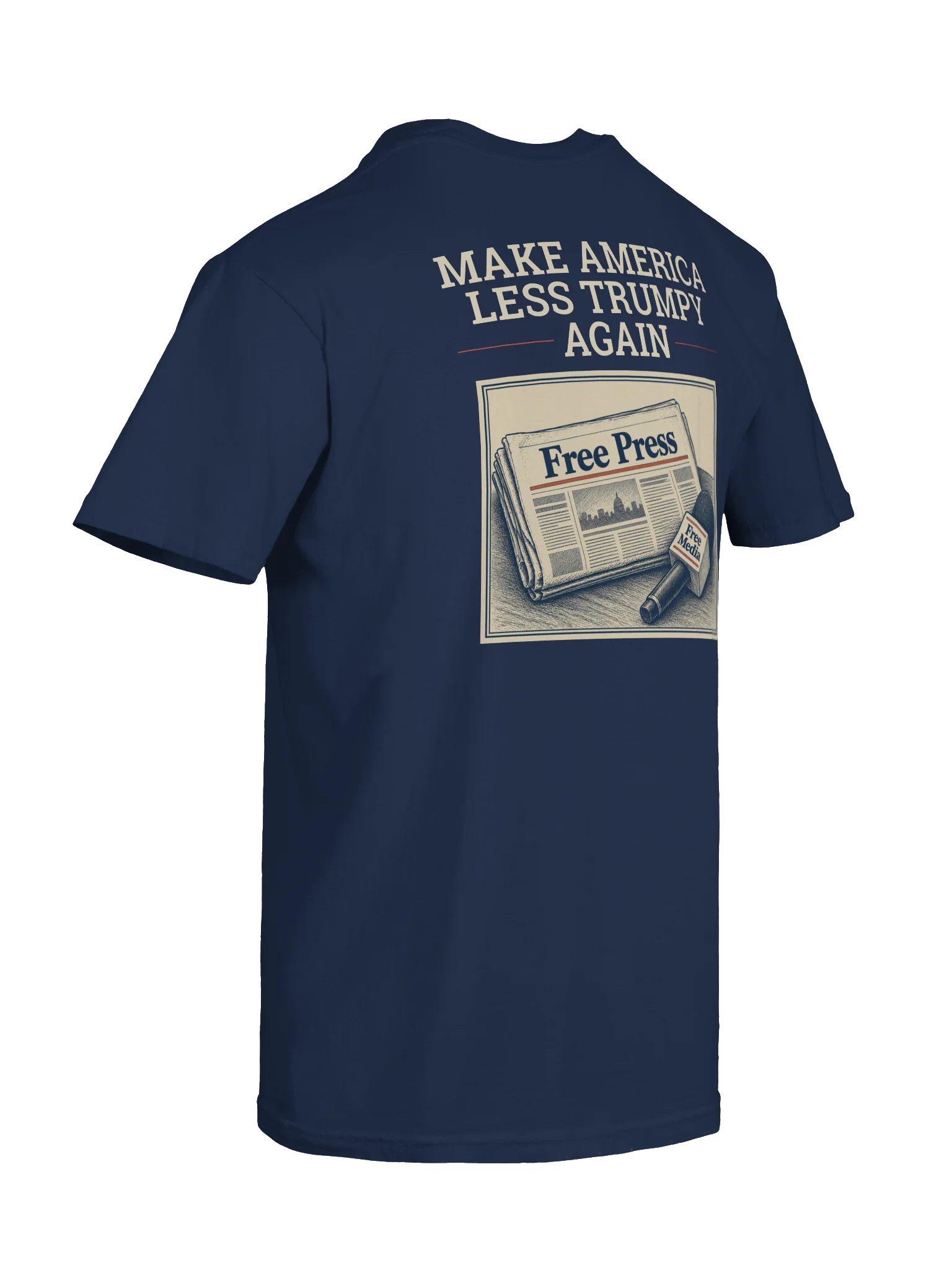 MALTA — First Amendment – Free Press / Free Media Tee product image (12)